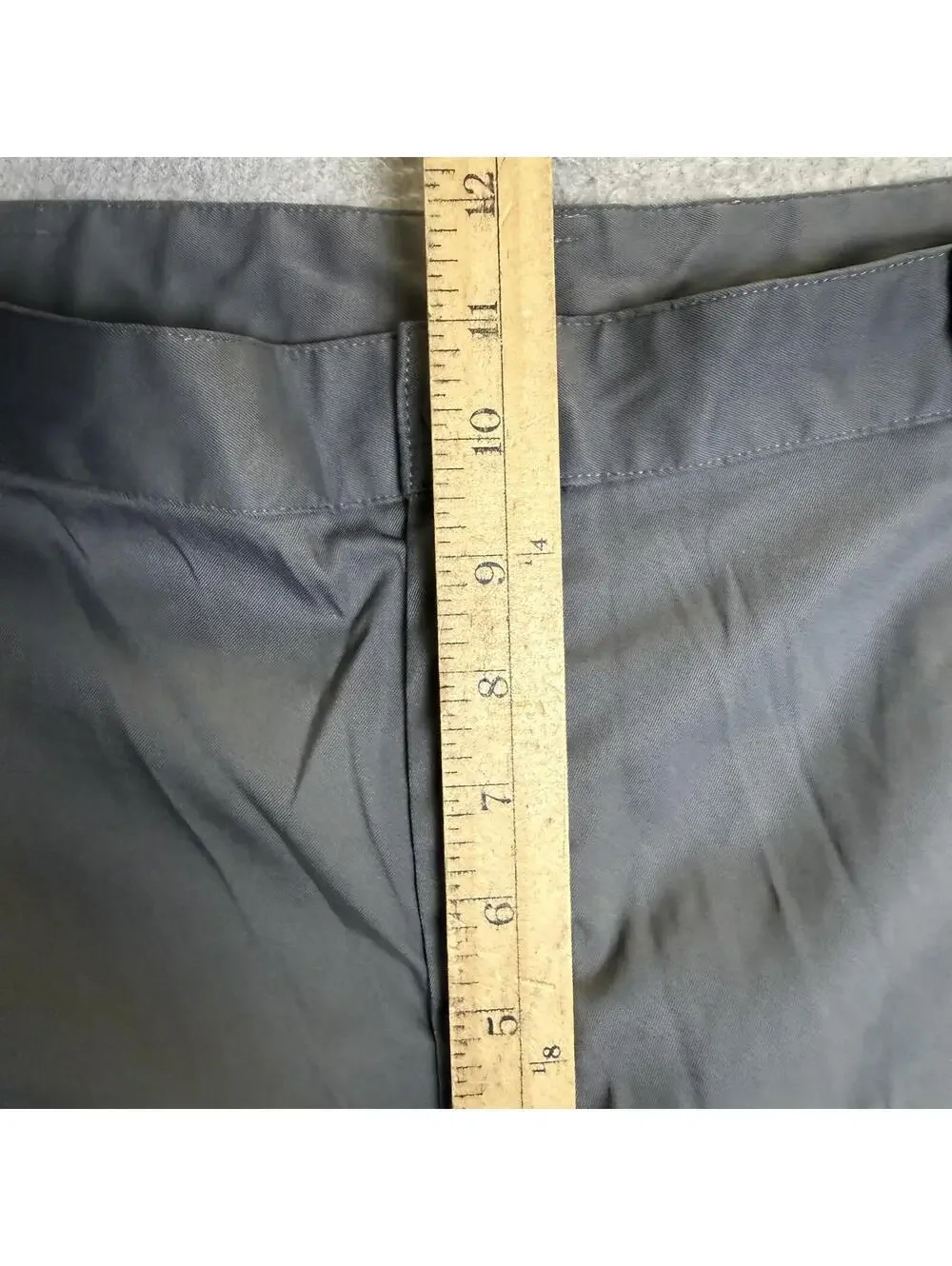 Nike Golf Men's Size 40x32 Black Flat Front Dress Pants Trousers Ankle Length